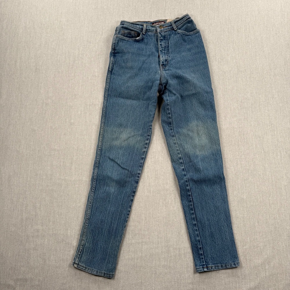 Vintage Jordache High Waisted Slim Jeans Medium Wash Blue Denim‎ 2349-W Womens 8